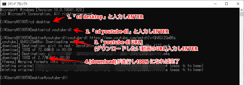 Youtube Dlの使い方 インストール方法を解説 シロビジュ